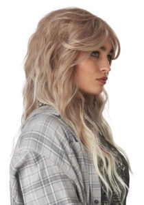 90's Grunge Rocker Blonde Wig