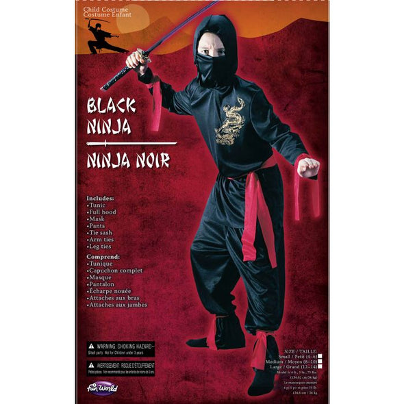 Black Ninja Child