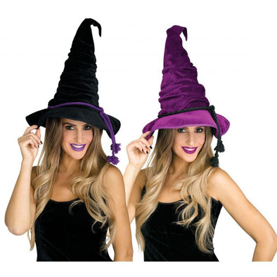 Velour Witch Hat