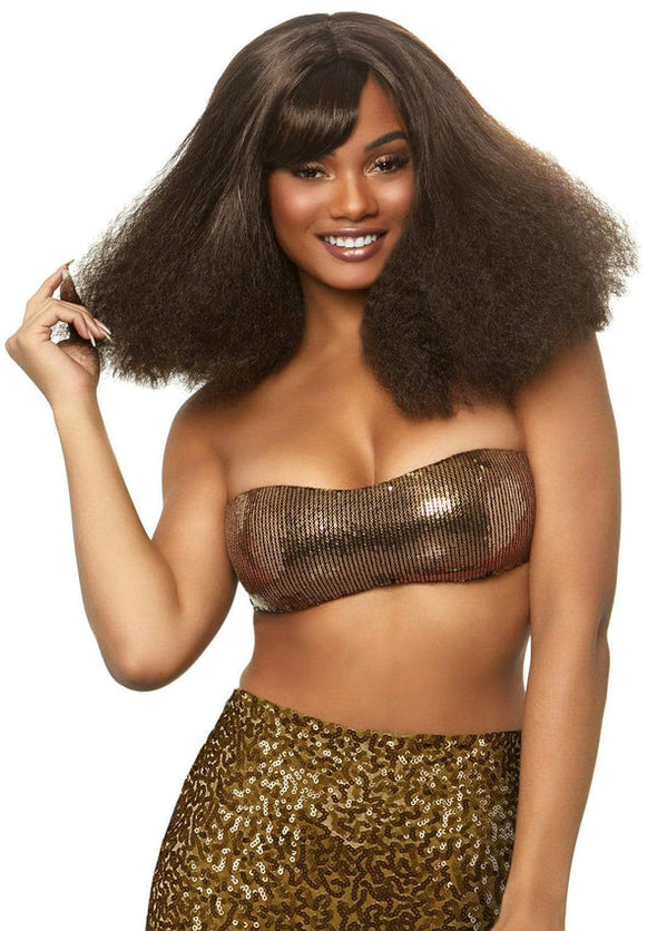 16" Diva Disco Brown WIg