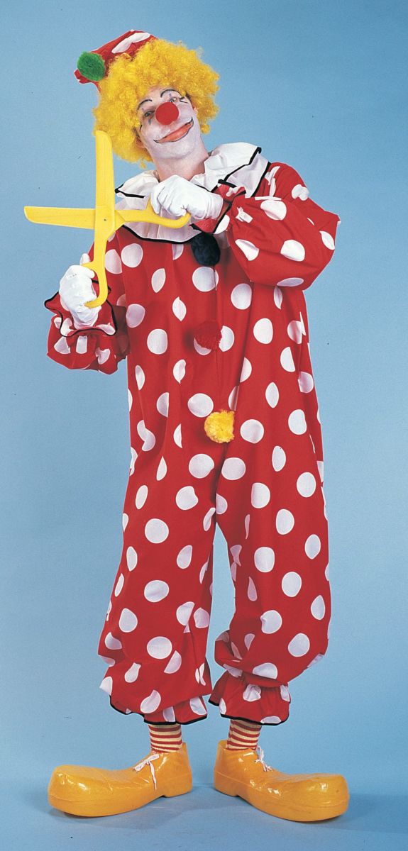 Dots the Clown Adult Costume