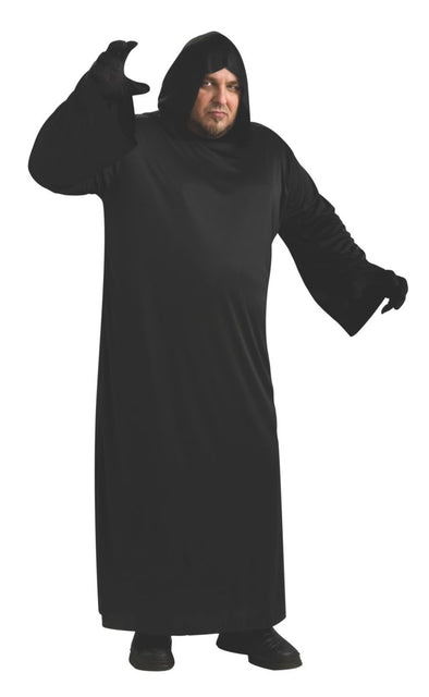Black Hooded Robe Adult Costume