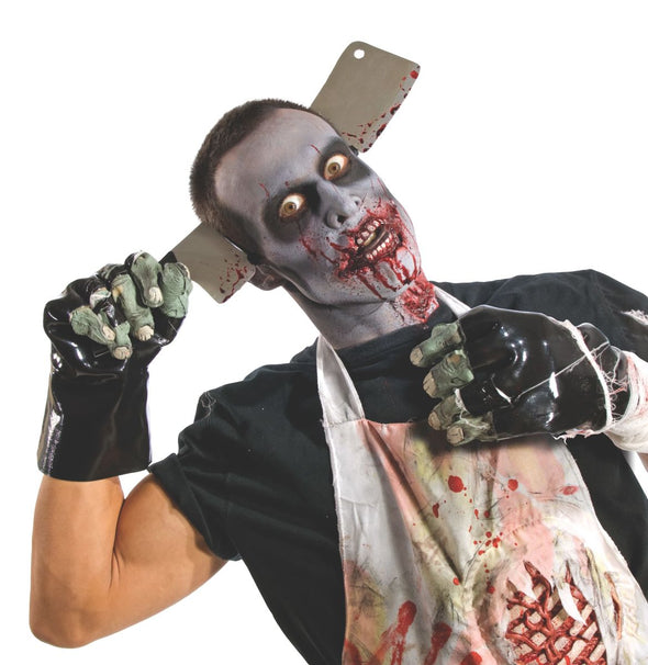 Scary Zombie Molded Gloves
