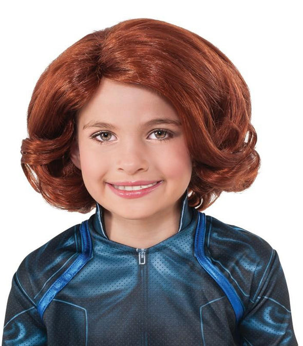 Kids Marvel Classic Black Widow Wig