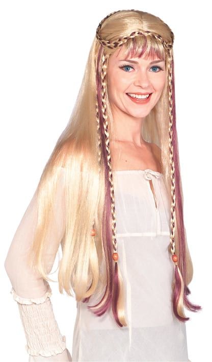 Medieval Maiden Wig