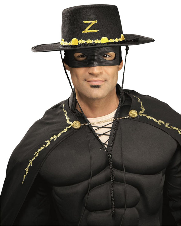 Zorro Adult Hat and Eye Mask