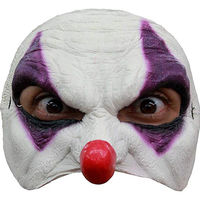 Ghoulish Productions Clown Mask Purple