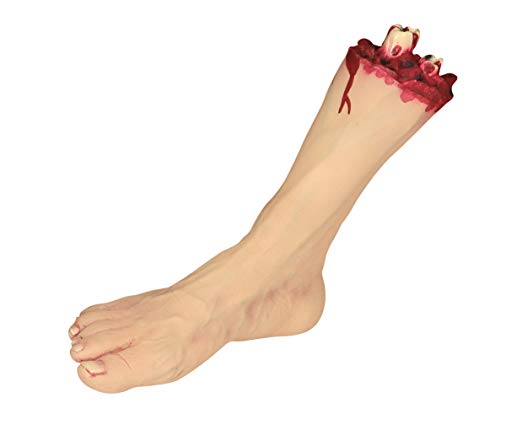 Seasons Realistic Severed Foot Prop