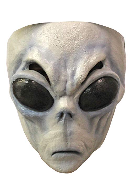 Ghoulish Productions Gray Alien Mask