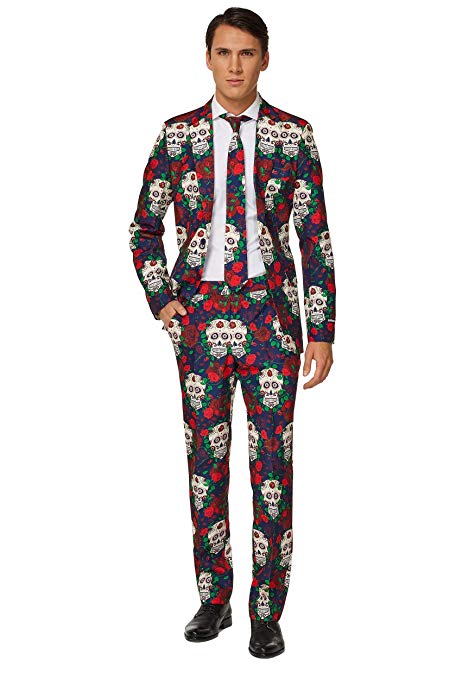 Opposuits Day of the Dead Adult Suit