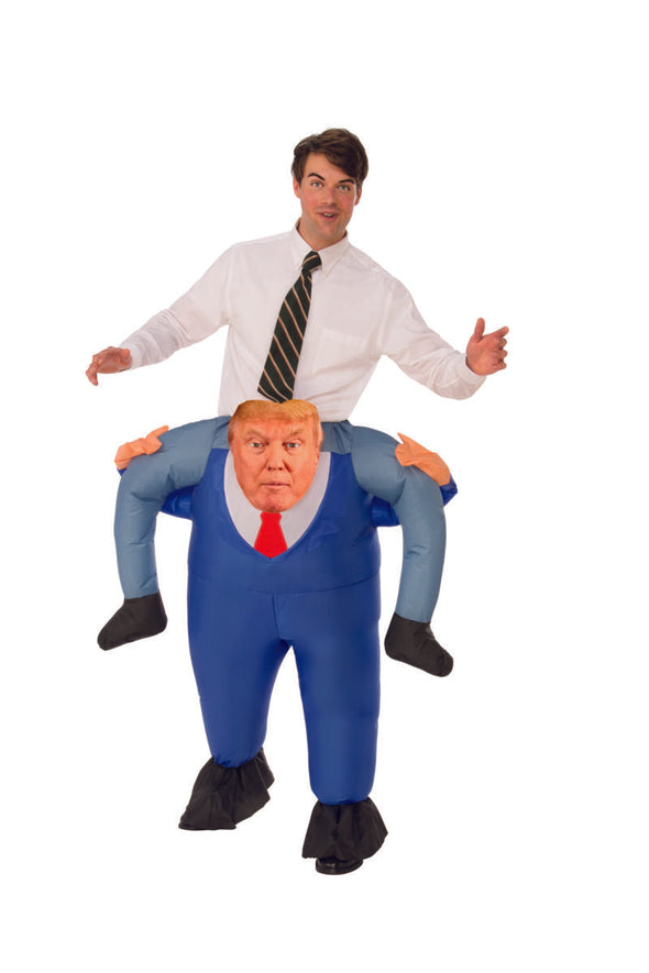 Presidental Piggyback Inflatable Adult Costume