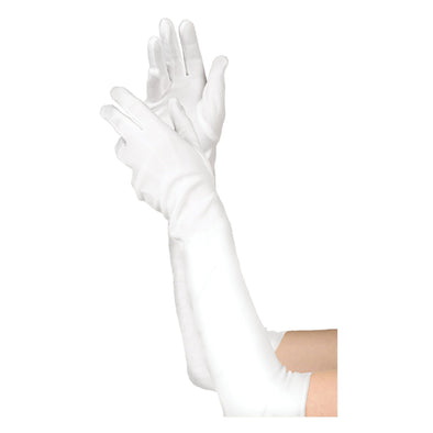 LONG GLOVES - WHITE