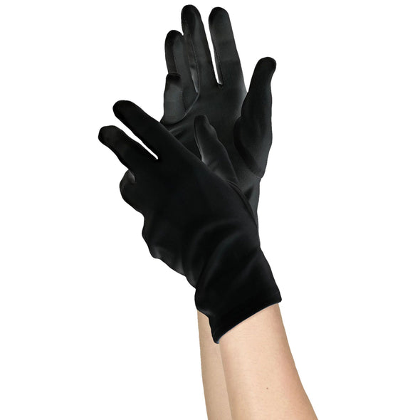 SHORT GLOVES - BLACK