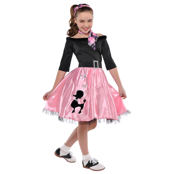 MISS SOCK HOP GIRLS COSTUME