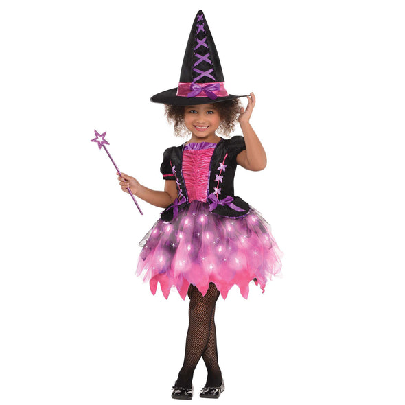 SPARKLE WITCH GIRLS COSTUME