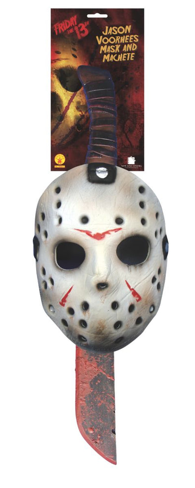 Jason Voorhees Mask and Machete