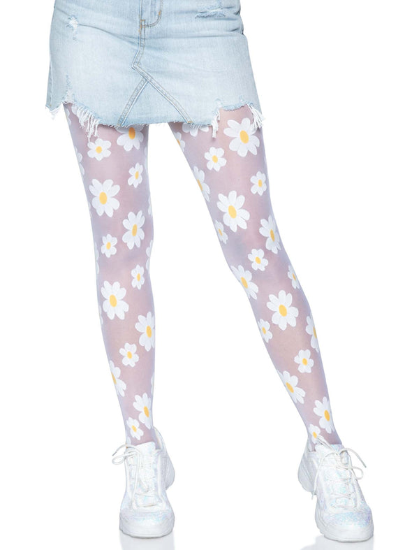 SHEER DAISY TIGHTS