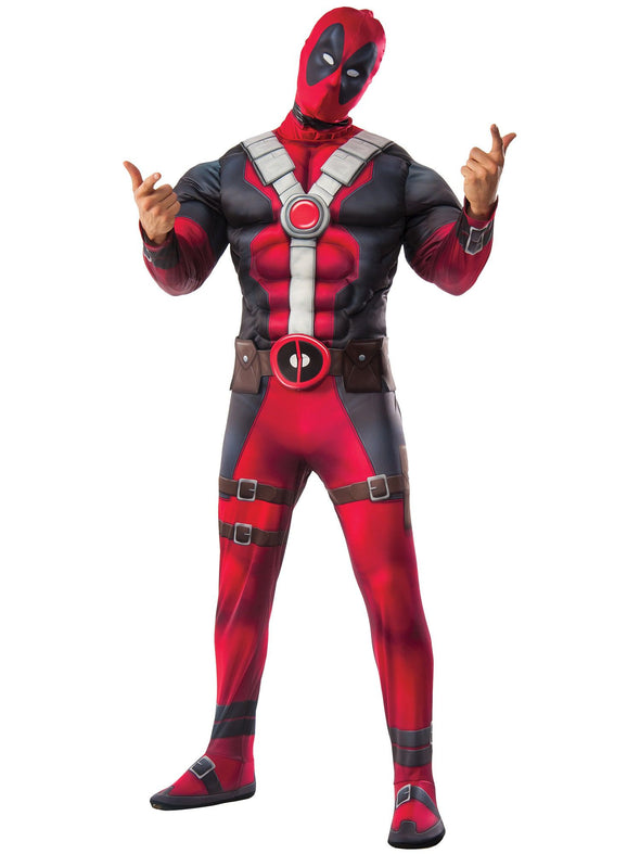 Deadpool Deluxe Muscle Chest Adult Costume