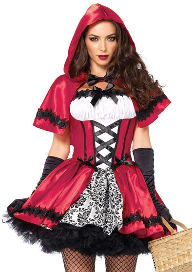 GOTHIC RED RIDING HOOD COSTUME